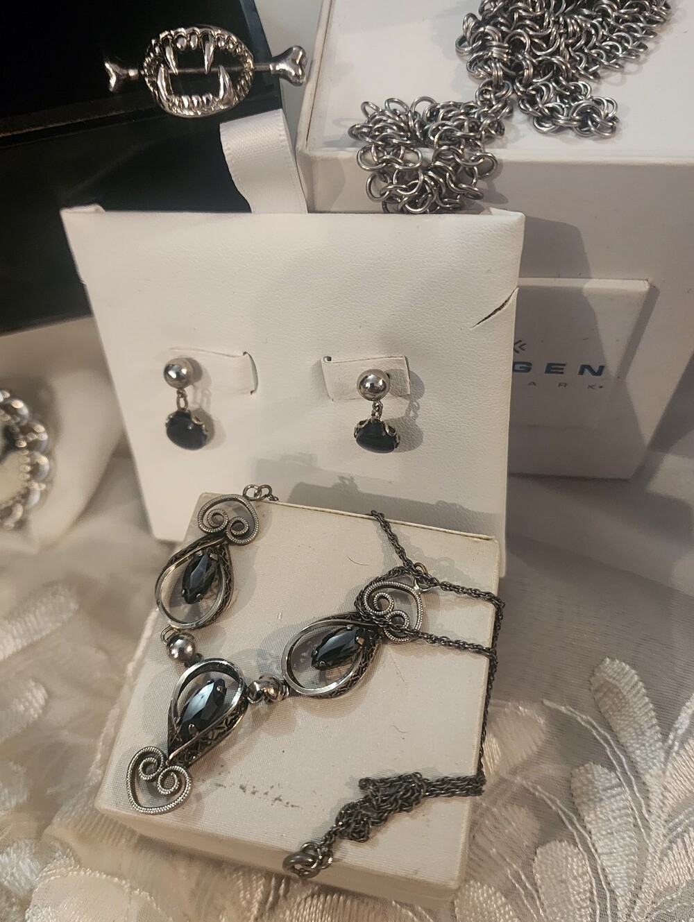 Til Death Do We Part - Goth Jewelry lot, His & Hers Matching Formal Collection - Picture 6 of 17